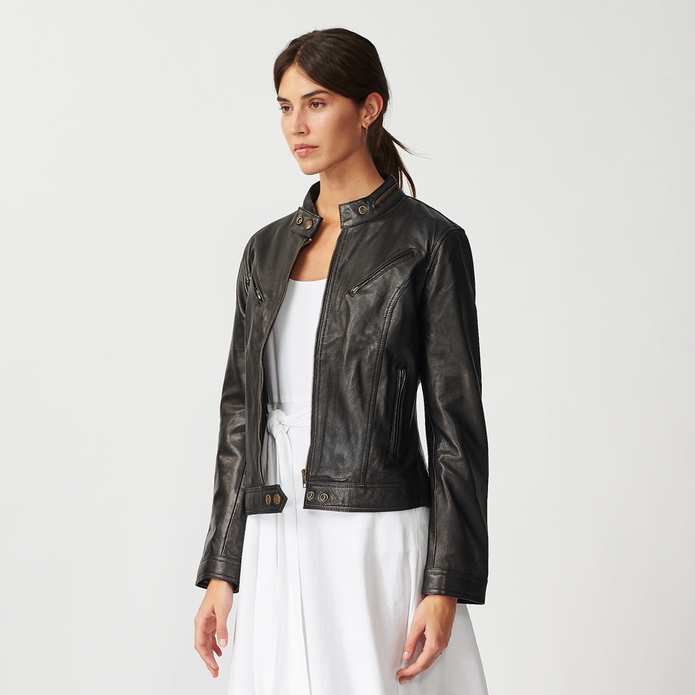 THE TOKYO MOTO - BLACK LEATHER